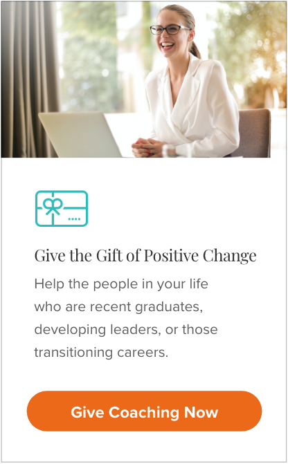 Give the gift of positive change with a coaching gift card.